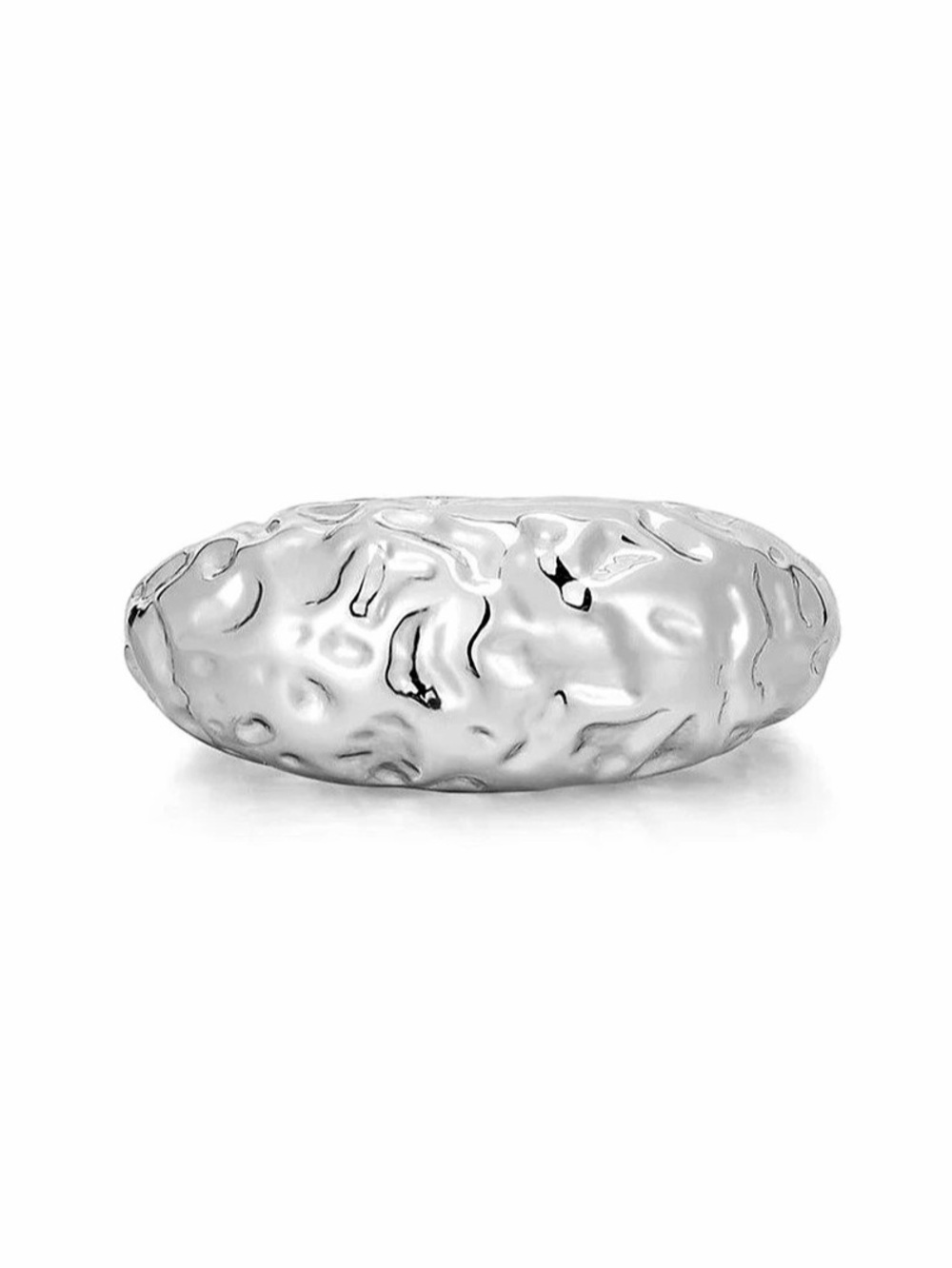 Molten Signet Ring Silver |LUVAJ
